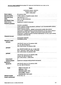 Výpis z OR Jatky Bučovice 1